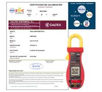Pinza amperimétrica AMPROBE ACD-10 PLUS - Pinza amperimétrica Calibrada ENAC - Incluye Certificado de Calibración Acreditado