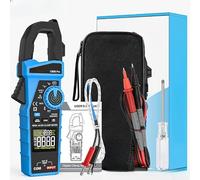 Pinza Amperimétrica Digital 1000A AC/DC True para rms Pinza Amperimétrica | True para rms para preciso, 1000A AC/DC, mordaza 30mm, para auto para rango, pantalla LCD clara