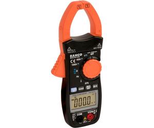 Pinza amperimétrica digital Bahco Stromzange, 1000A, AC/DC, medición True RMS