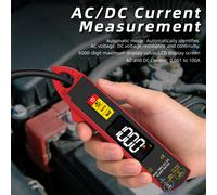 Pinza Amperimétrica Digital BSIDE 1mA de Alta Precisión, Medidor de Corriente True RMS DC/AC, Reparación de Automóviles, Probador Eléctrico de Temperatura, Multímetro UX1 with Gift
