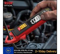 Pinza Amperimétrica Digital BSIDE UX1 de Alta Precisión 1mA, Medidor de Corriente True RMS DC/AC, Reparación de Automóviles, Probador Eléctrico de Temperatura, Multímetro UX1