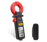Pinza amperimétrica digital de 60A AC/DC, con una abertura de 30 mm en las mordazas, para uso en entornos industriales