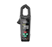 Pinza amperimétrica digital, Multímetro Recargable Con Pantalla Grande, Valores Eficaces Verdaderos, Medidor De Pinza Digital, Totalmente Automático, 600A, Detección Voltaje Sin Contacto(FY382C)