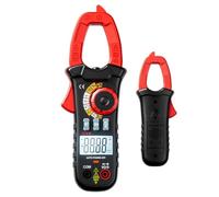 Pinza Amperimétrica Digital Probador Portátil Precisión CA Digital 4000 | Multímetro probador de voltaje Para Prueba Temperatura NCV Cable con Tensión Hogar Eléctrico HVAC Mantenimiento