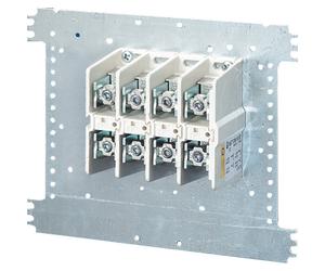 Pinza amperimétrica Hensel 250A 16-150mm 4 polos sobre placa de montaje - MI VE 120