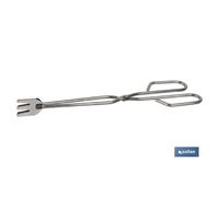 Pinza barbacoa inox c/pala 340 mm