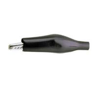 Pinza cocodrilo aislada color rojo electro dh 38.052/r 8430552030521