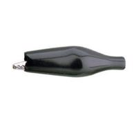 Pinza cocodrilo aislada de color negro electro dh 38.052/n 84305520305