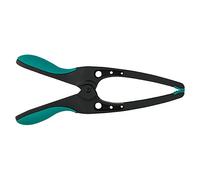 wolfcraft Pinza con mordazas acabadas en punta PRO 70 I 3633000 I Pinza de precisión para trabajos delicados, perfecta para proyectos de bricolaje y modelismo