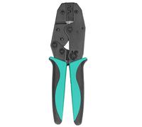 Pinza Crimpadora de Terminales Aislados, Alicate de Engaste Rentable y Duradero, 14-22 AWG - Mango Ergonómico Antideslizante, Liberación Forzada Segura, Ideal para Electricista
