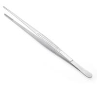 Pinza de acero inoxidable de 30,5 cm, de precisión, para presentaciones y decoración