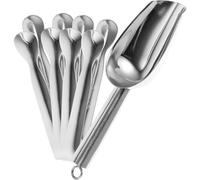 Pinza de Acero Inoxidable para Hielo 6 Piezas en Plata