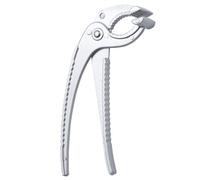 Pinza de Agarre Plata para Recipiente Caliente de Aluminio | Antideslizante y Resistente al Óxido, Fácil de Limpiar, Diseño Creativo, Fácil de Guardar
