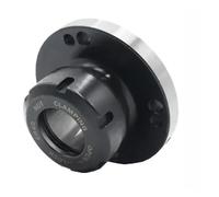 Pinza de cartucho de cuatro ejes con brida - ER50 ER40 ER32 ER25 ER16 D80 D100 D125 Portabrocas de fijación for herramienta de torno CNC - 1 pieza(ER32-D100 (3 Holes))