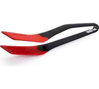 Pinza de cocina, con cabeza cilíndrica flexible, 6 x 30 cm, resistente al calor hasta 220 °C