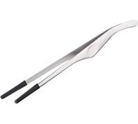 Pinza de cocina de acero inoxidable Unyqoos® de 30 cm: pinza precisa para asar a la parrilla, freír y decorar con precisión