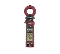 Pinza de corriente de fuga Testboy TV 217, medidor de corriente CAT III 600 V (LCD fácil de leer, modo de filtro de paso bajo, método de medición T-RMS), rojo/negro