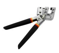 Pinza de Engaste de Acero Negra, Bloqueo y Uso Mano | Diseño Ergonómico, Mango Antideslizante, Conecta Perfiles y Montantes, para Trabajos en Yeso Color Aleatorio Estilo Aleatorio