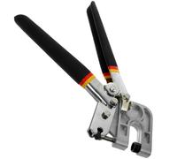 Pinza de Engaste de Acero Negro, una Mano, Bloqueo de Crimpado | Mango Antideslizante Ergonómico, sin Taladrar ni Remachar ni Atornillar, Alicates Color Aleatorio Varios estilos