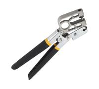 Pinza de Engaste Fijación Negra, una Mano, Bloqueo, de Acero | Taladrar ni Atornillar, Perfiles y Montantes Metálicos, Mango Antideslizante, Uso Color Aleatorio Varios estilos