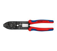 Pinza de engaste universal Pro Knipex Compact PreciForce de 230 mm con mango erg