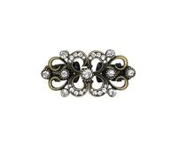 Pinza de jersey vintage 1 par Vintage suéter remolino Clip capa Clips for for vestido Retro cárdigan chal broche camisa botón(Type 15)