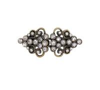 Pinza de jersey vintage 1 par Vintage suéter remolino Clip capa Clips for for vestido Retro cárdigan chal broche camisa botón(Type 14)