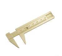Pinza de latón de 80 mm, 3.25 pulgadas para mini calibrador Vernier, herramienta de medición para hacer joyas, reparación de relojes, instrumento de medición de precisión para piezas pequeñas