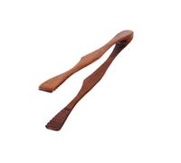 Pinza de Madera para Alimentos y Pan, Agarre Firme | Servicio Mano, Diseño Robusto Ranuras Punta, para Pan Tostado y Baguette