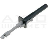 Pinza de prueba 10a punta afilada negro