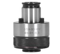 Pinza de roscar GT24 ISO M10, soporte de mandril de roscar, herramienta de roscar de acero de alta velocidad con dispositivo, compatible con máquinas de roscar, perforadoras,