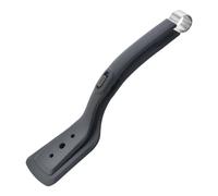Pinza de silicona 2 en 1 para barbacoa, de acero inoxidable, antideslizante, para cocina, utensilios de cocina, accesorios de cocina (gris oscuro)