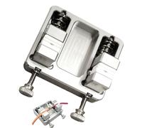Pinza de soldadura de aluminio de alta resistencia, mesa con soporte para pinzas de soldadura, para electrónica, joyería, modelismo, montaje de placas de circuito impreso (1pc)
