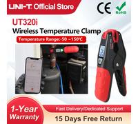 Pinza de Temperatura Inalámbrica UNI-T UT320i, Medidor de Temperatura Digital para Sistemas de Refrigeración HVAC -50 ~150 ℃ Termómetro
