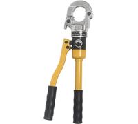 Pinza hidráulica para prensar - 8 t - Mordazas de 16 a 32 mm - Para tubos de PEX y de aluminio compuesto - Incluye maletín de herramientas