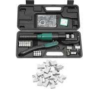 Pinza hidráulica para prensar y crimpar terminales de cable - Modelo YQK-70 - Fuerza de prensado: 6 toneladas - Rango de calibre: 4–70 mm² - Ideal para cables y conexiones de baterías - Color: verde