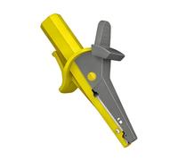 Pinza multímetro de cocodrilo de alta corriente para pruebas de sonda de aislamiento con clip de 4 mm, herramienta de prueba de circuito de enchufe banana, fácil de usar, terminales de conectores de