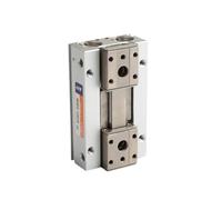 Pinza neumática de perfil bajo tipo SMC, cilindro neumático de fuerza paralela MHF2 8D, MHF2 10D, MHF2 12D, MHF2 16D, MHF2 20D