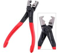 Pinza para abrazaderas de mangueras, para vehículos, de un solo uso, con sistema de apertura automática "Clic R"