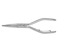 Pinza para arreglar juntas de madera en espiga, 3 cm, acero inoxidable, color rojo – Herramienta de precisión