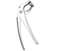 Pinza para Cuencos Calientes de Cocina, Aleación de Aluminio | Antiescaldadura, Agarre Mejorado, Plata, para Bandejas y Cestas de Vapor, Uso en Hogar y Hotel