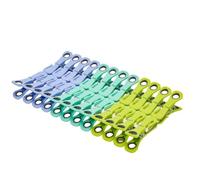 Pinza para la Ropa 24PCS Plastic Windproof Clothespins