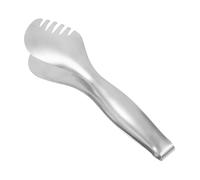 Pinza para Pan de Acero Inoxidable, Mango Largo Antideslizante | Diseño Sola Pieza, Agarre Seguro y Resistente al Calor, para Cocina Interior y Servicio en Mesa