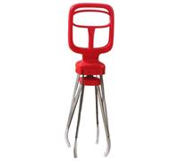 Pinza para Platos Calientes 4 Garras Antideslizantes Acero Inoxidable
