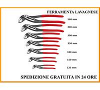 Pinza Poligrip Knipex Alligator 88-01 Acero Roja 125-560 mm