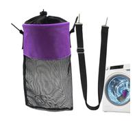 Pinza Ropa Bolsa Lavable, Transpirable Red Soporte con Cuerda Set Kit Pro | Lavable & Transpirable Red, Cuerda Ajustable & Cordón, Colgante Soporte Para Ropa Casa Lavandería Jardín Tendero Aire
