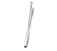 Pinzas Cocina para Alimentos Metal, Pinza acero inoxidable 24.5cm | Resistente a corrosión, Pinzas para servir, al libre, Para Amantes