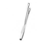 Pinzas Cocina para Alimentos Metal, Pinza acero inoxidable 28.5cm | Acabado espejo, Utensilio cocina, Preparación comidas, Para Organizadores Fiesta