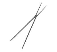 Pinzas de Basura de Metal Largas de Acero al Carbono para Hogar | Uso Doméstico y Campamento, Agarre Firme y Mango Ergonómico, Diseño Resistente, para Basura y Leña