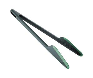 Pinzas de cocina NON-SCRATCH 28 cm, verde, plástico, Lékué